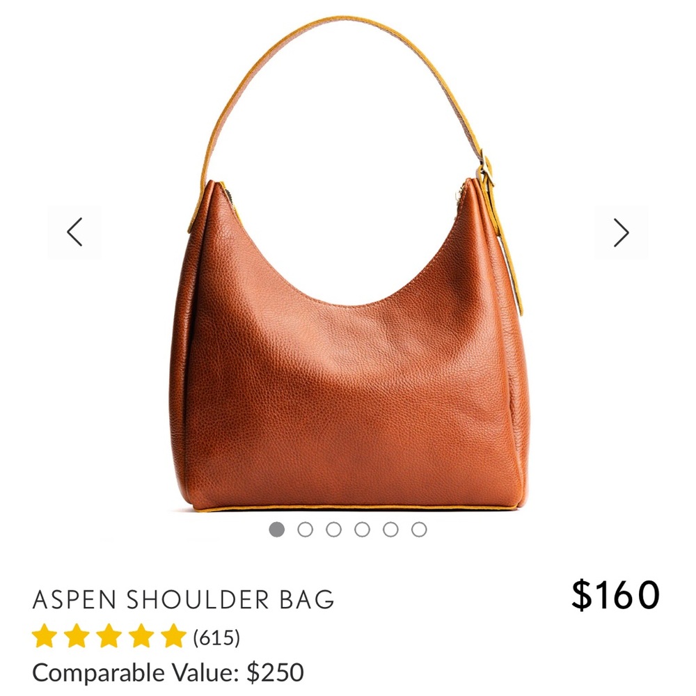 Portland Leather Large Aspen in Sienna